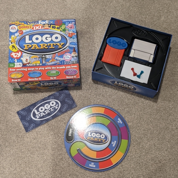 Logo Party Board Game by Spin Master - Picture 4 of 8